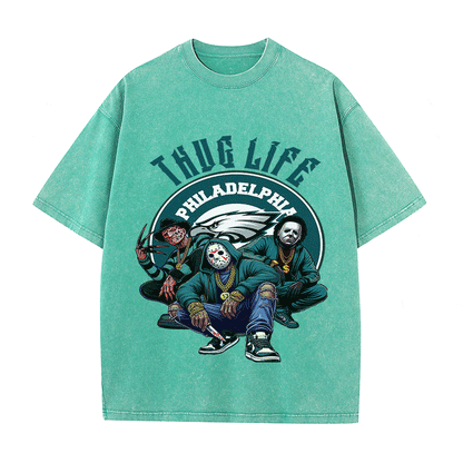 RDMCLOTHINGART tapestry hoodie EAGLES HEAVY WEIGHT COTTON TEE-8799