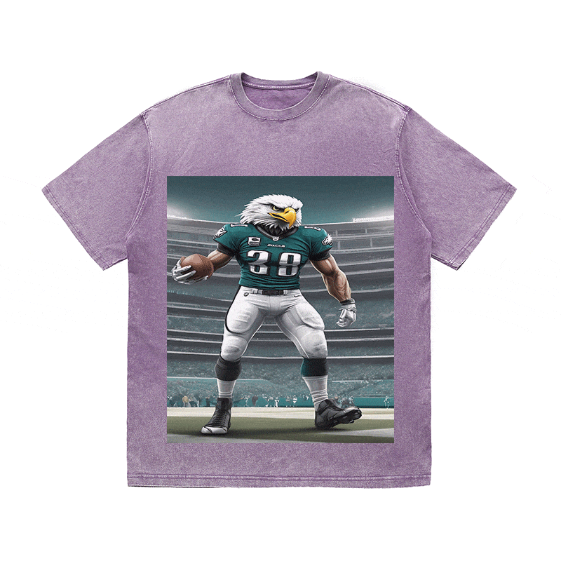 RDMCLOTHINGART tapestry hoodie EAGLES HEAVY WEIGHT COTTON TEE-8800