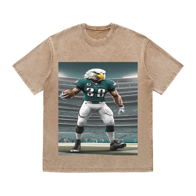 RDMCLOTHINGART tapestry hoodie EAGLES HEAVY WEIGHT COTTON TEE-8800