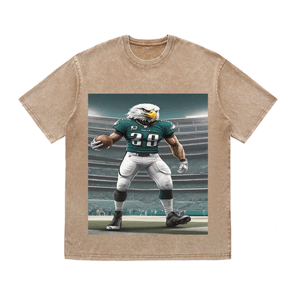 RDMCLOTHINGART tapestry hoodie EAGLES HEAVY WEIGHT COTTON TEE-8800