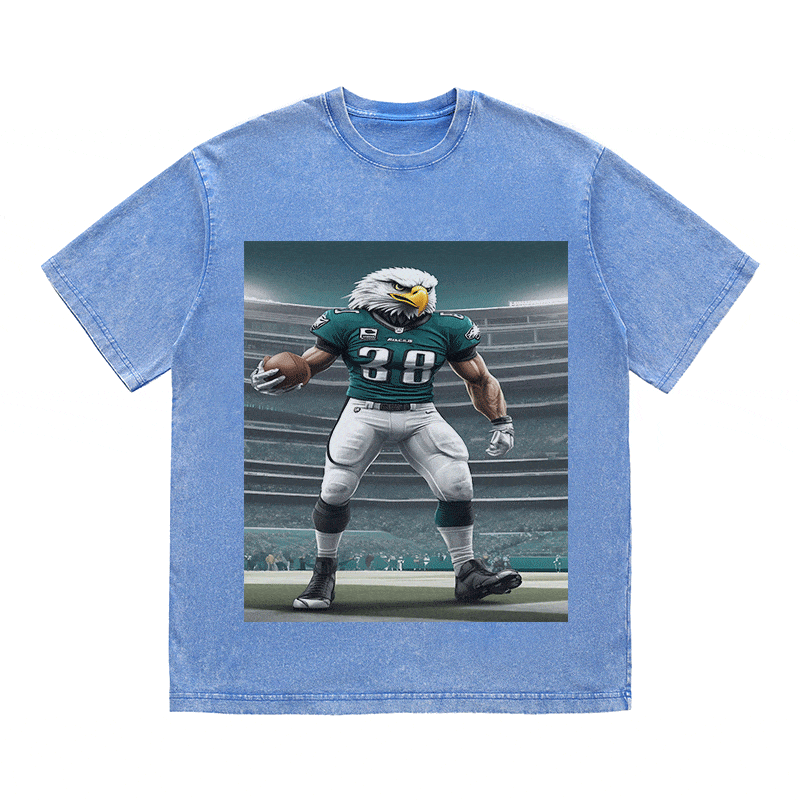 RDMCLOTHINGART tapestry hoodie EAGLES HEAVY WEIGHT COTTON TEE-8800