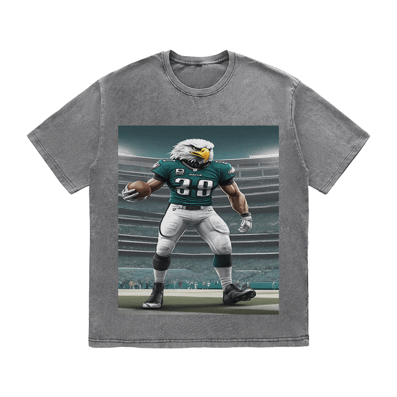 RDMCLOTHINGART tapestry hoodie EAGLES HEAVY WEIGHT COTTON TEE-8800