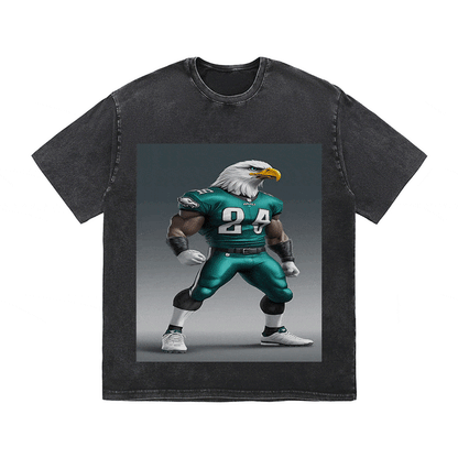RDMCLOTHINGART tapestry hoodie EAGLES HEAVY WEIGHT COTTON TEE-8802