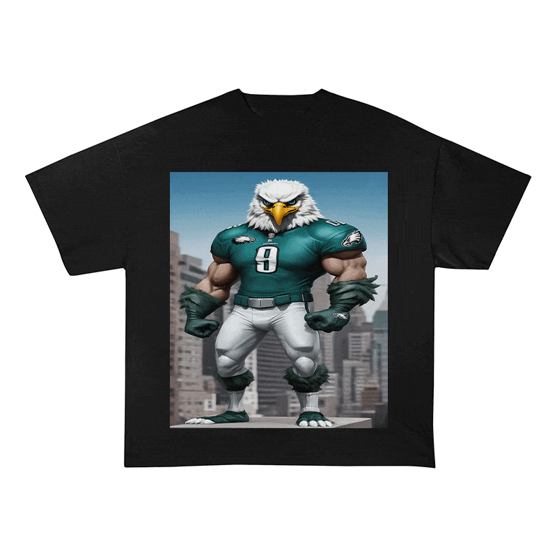 RDMCLOTHINGART tapestry hoodie EAGLES HEAVY WEIGHT COTTON TEE-8803