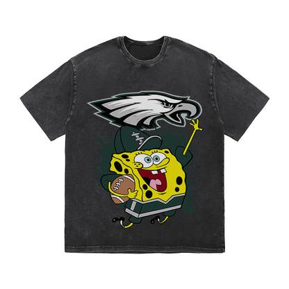 RDMCLOTHINGART tapestry hoodie EAGLES HEAVY WEIGHT COTTON TEE-8804