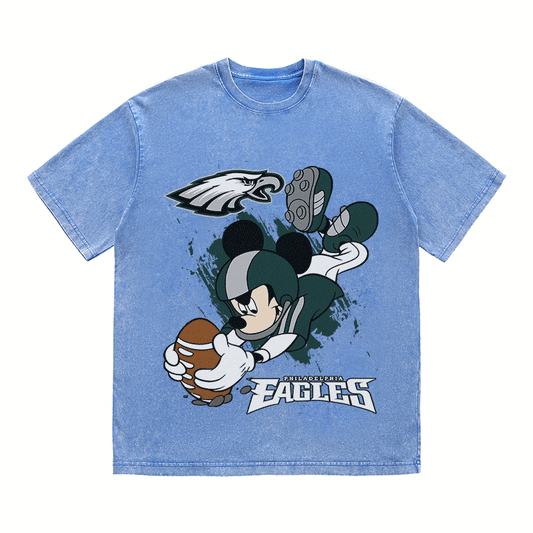 RDMCLOTHINGART tapestry hoodie EAGLES HEAVY WEIGHT COTTON TEE-8806