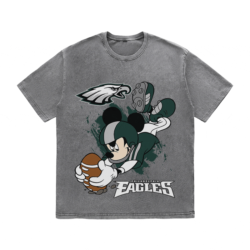 RDMCLOTHINGART tapestry hoodie EAGLES HEAVY WEIGHT COTTON TEE-8806