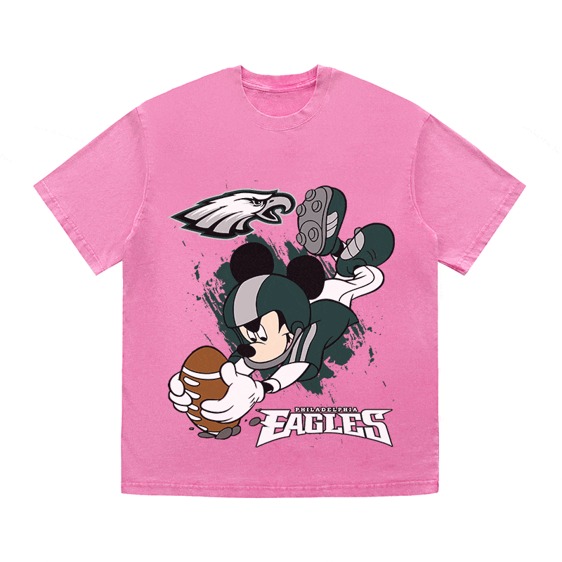 RDMCLOTHINGART tapestry hoodie EAGLES HEAVY WEIGHT COTTON TEE-8806