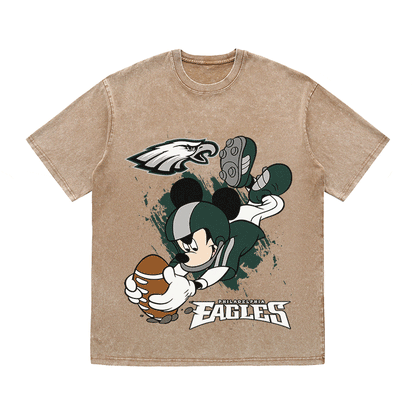 RDMCLOTHINGART tapestry hoodie EAGLES HEAVY WEIGHT COTTON TEE-8806