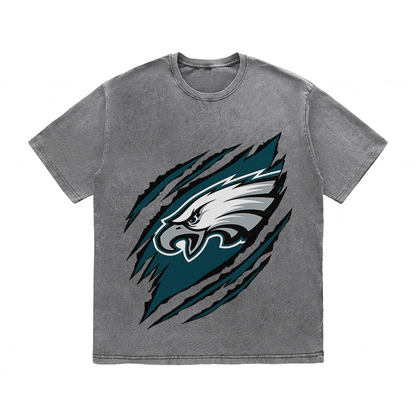 RDMCLOTHINGART tapestry hoodie EAGLES HEAVY WEIGHT COTTON TEE-8807