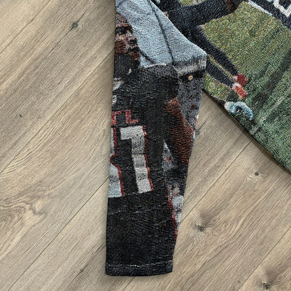 RDMCLOTHINGART tapestry hoodie EASYMONEY9 TAPESTRY JACKET