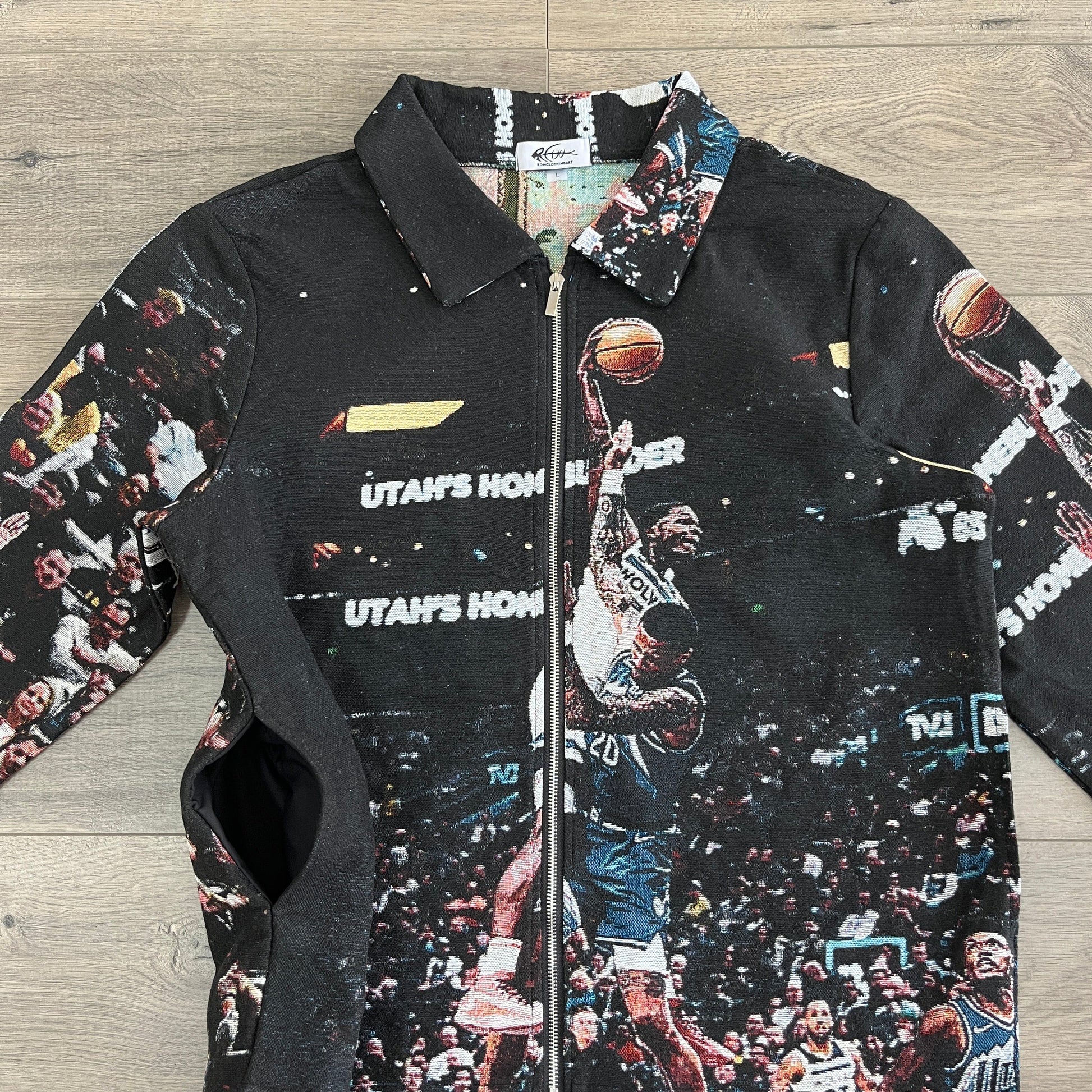 RDMCLOTHINGART tapestry hoodie EDWARDS TAPESTRY JACKET