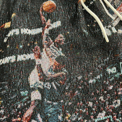 RDMCLOTHINGART tapestry hoodie EDWARDS TAPESTRY SHORTS