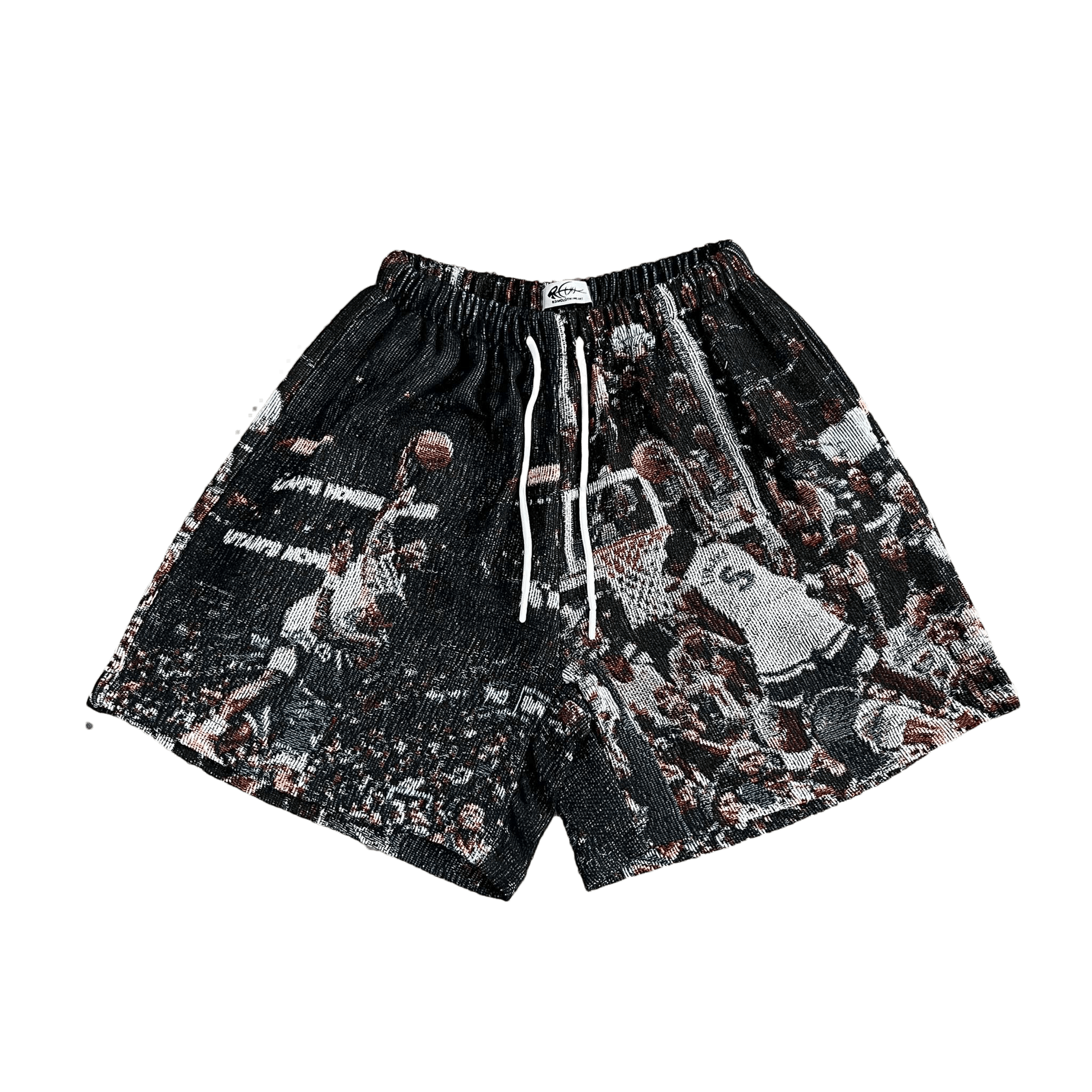 RDMCLOTHINGART tapestry hoodie EDWARDS TAPESTRY SHORTS