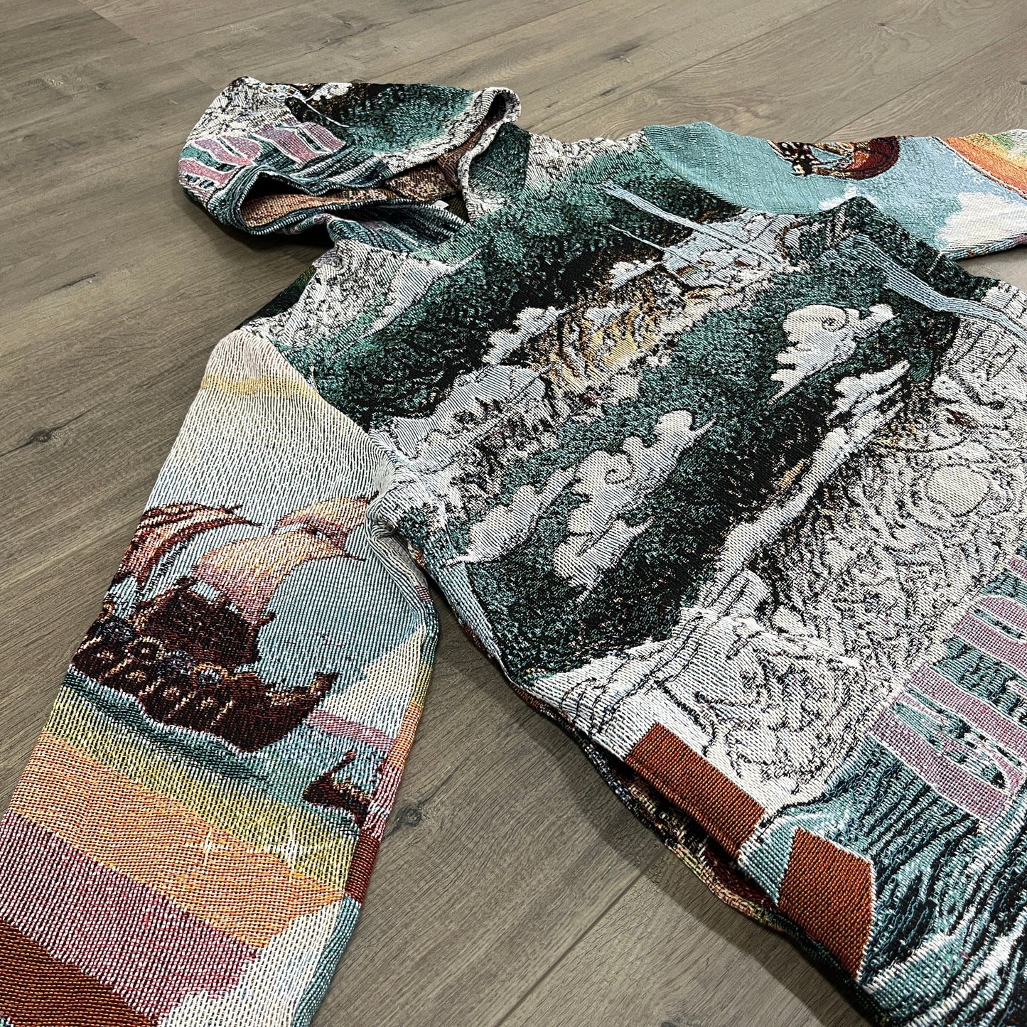 ELBAPH TAPESTRY HOODIE - RDMCLOTHINGART