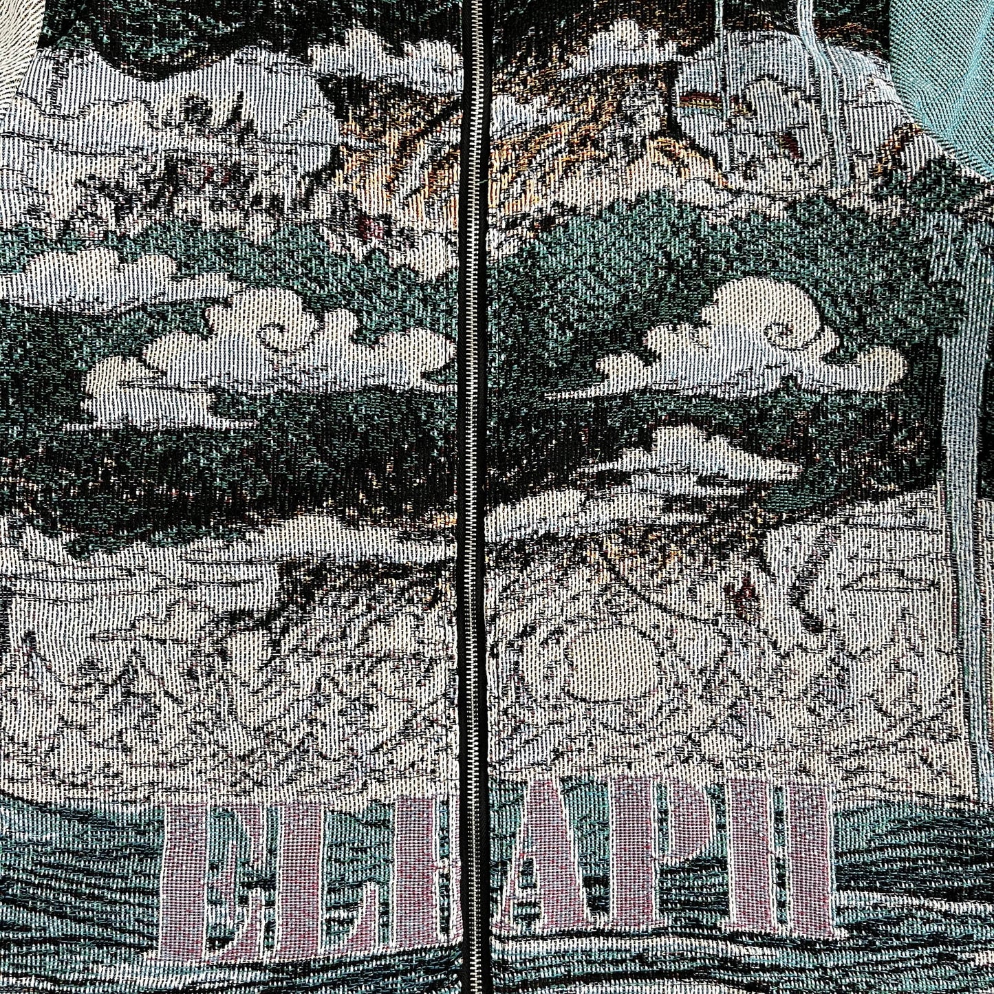RDMCLOTHINGART tapestry hoodie ELBAPH TAPESTRY TEE