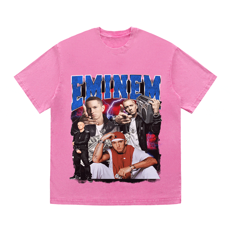 RDMCLOTHINGART tapestry hoodie EMINEM HEAVY WEIGHT COTTON TEE-9125