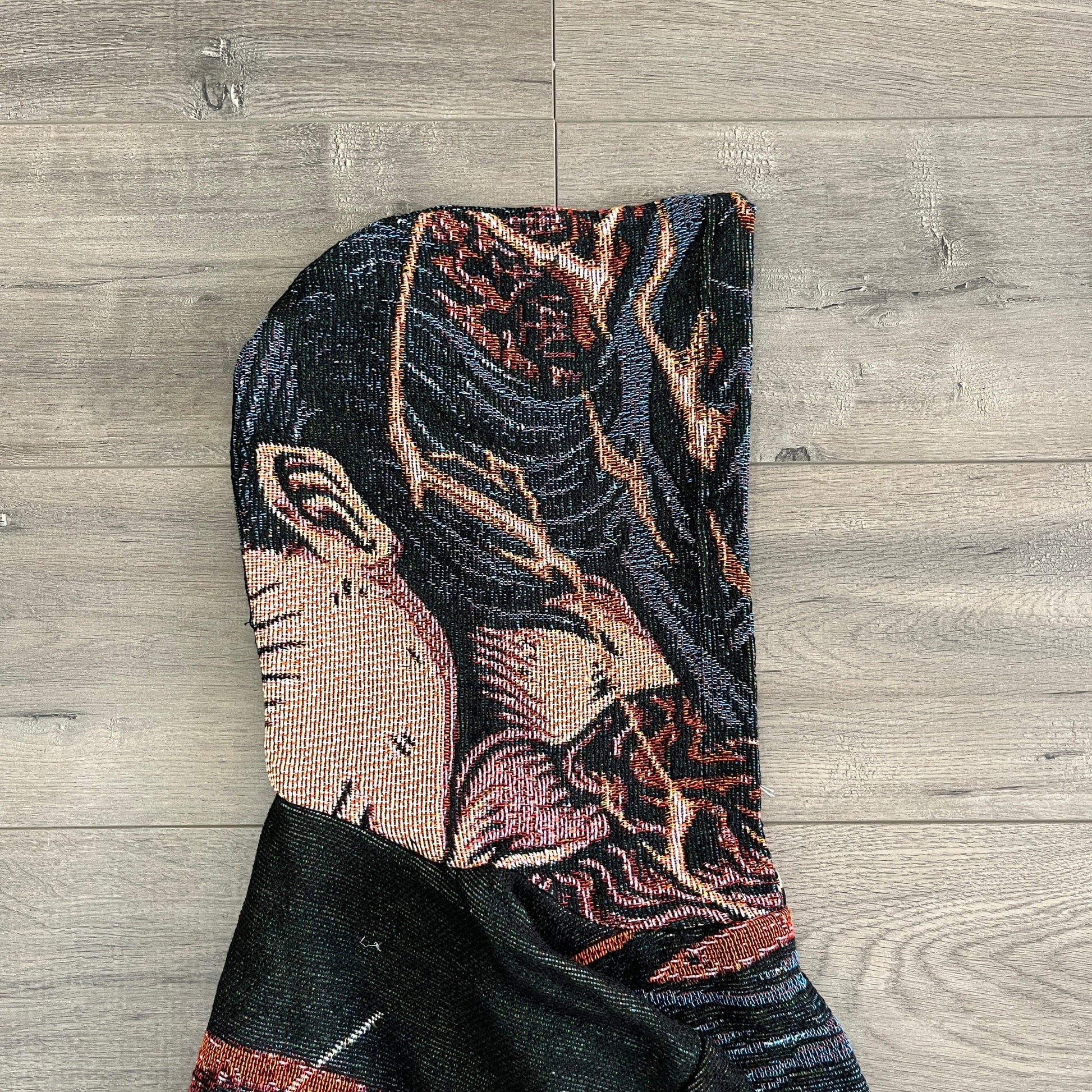 EREN YEAGER TAPESTRY HOODIE - RDMCLOTHINGART