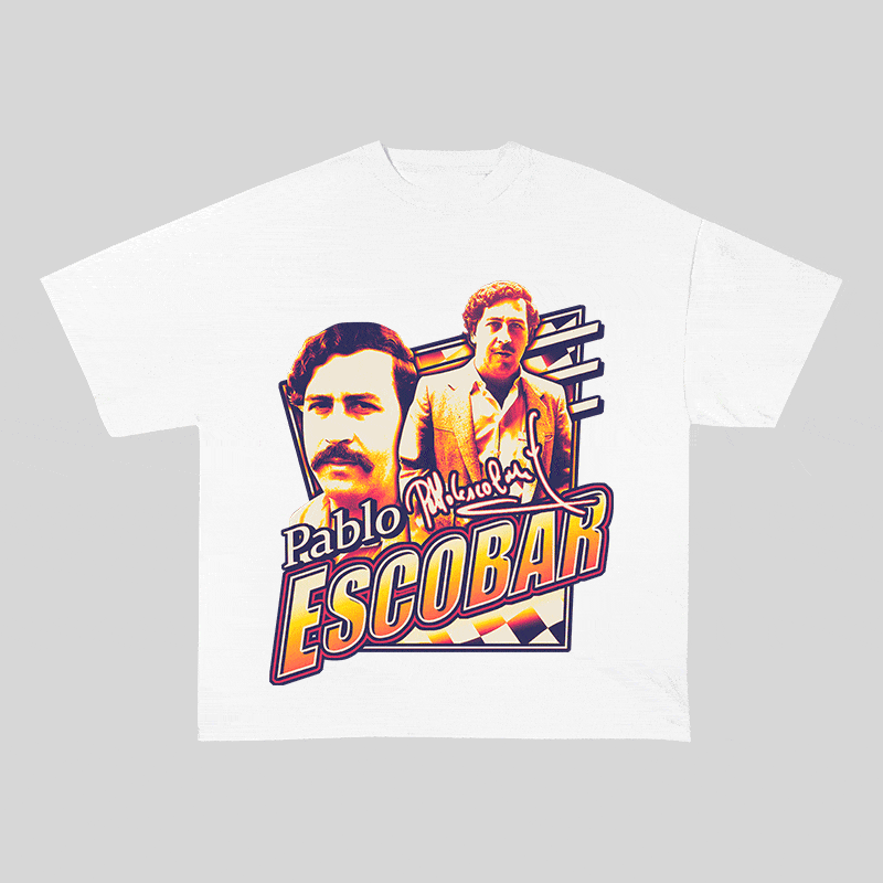 RDMCLOTHINGART tapestry hoodie ESCOBAR HEAVY WEIGHT COTTON TEE-9037