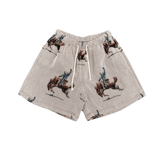 RDMCLOTHINGART tapestry hoodie ESTEBAN TAPESTRY SHORTS-98390
