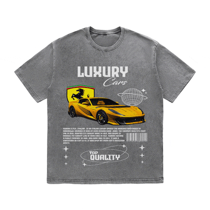 RDMCLOTHINGART tapestry hoodie FERRARI HEAVY WEIGHT COTTON TEE-9095