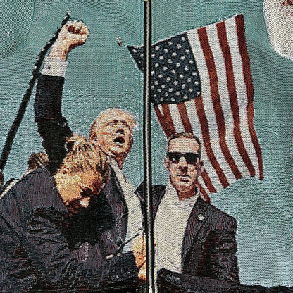 FIGHT US TAPESTRY JACKET - RDMCLOTHINGART