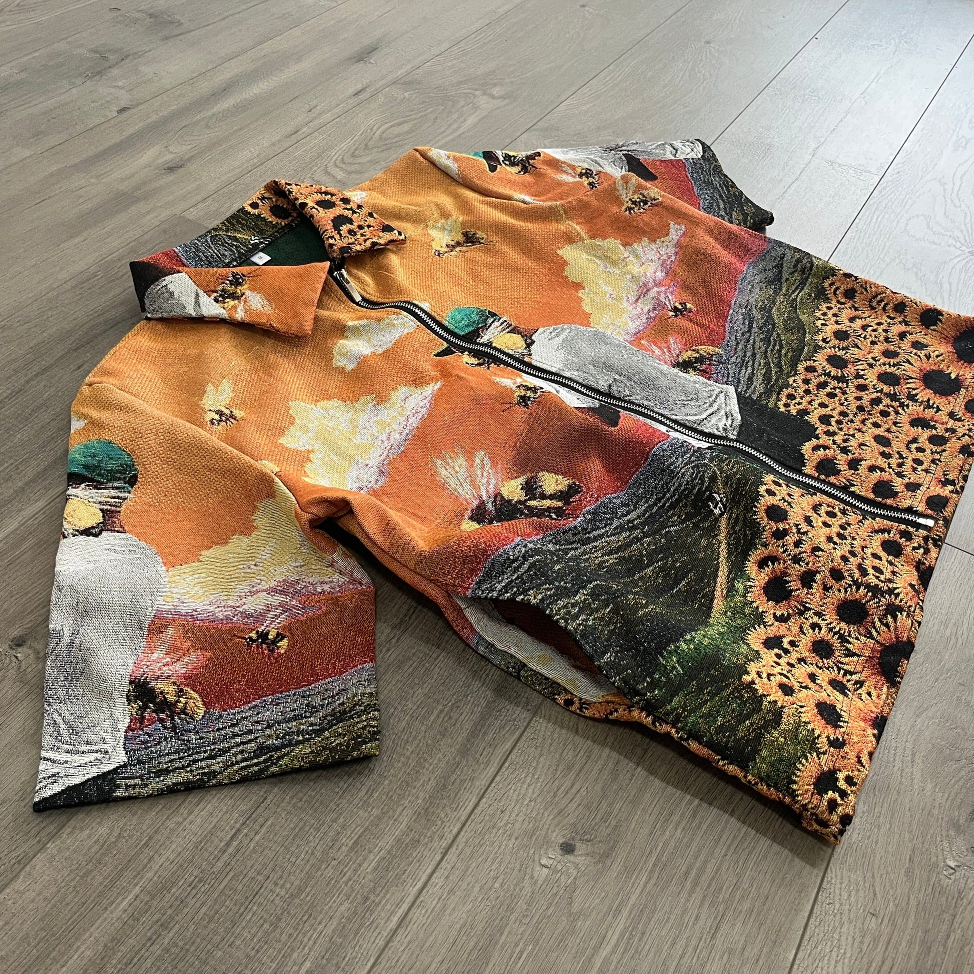 RDMCLOTHINGART tapestry hoodie FLOWER BOY TAPESTRY TEE