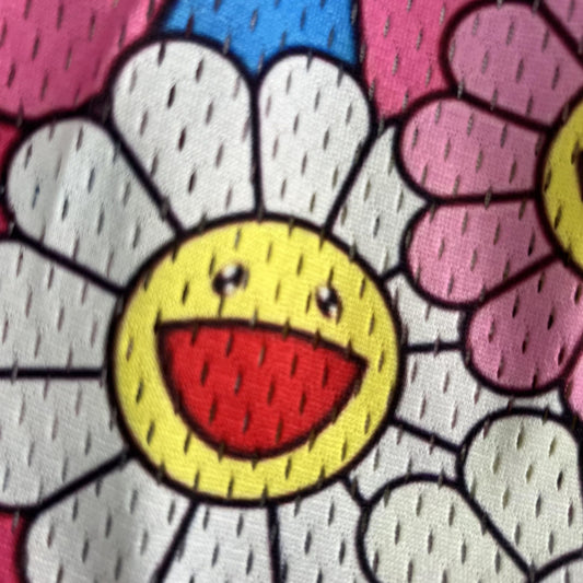 FLOWER MESH SHORTS-8622 - RDMCLOTHINGART