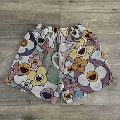 FLOWER TAPESTRY SHORT - RDMCLOTHINGART