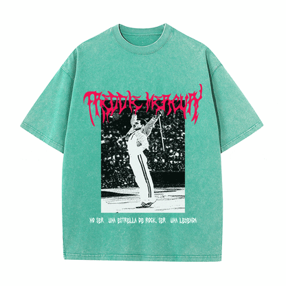 RDMCLOTHINGART tapestry hoodie FREDDIE MERCURY HEAVY WEIGHT COTTON TEE-8902