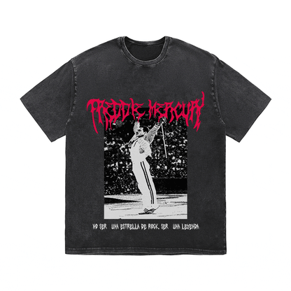 RDMCLOTHINGART tapestry hoodie FREDDIE MERCURY HEAVY WEIGHT COTTON TEE-8902