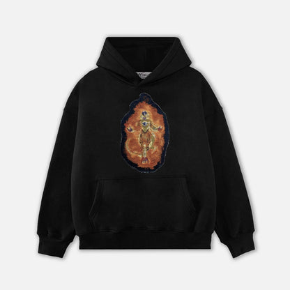FRIEZA TAPESTRY PATCH HOODIE-9075 - RDMCLOTHINGART