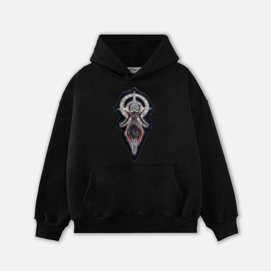 FUSED TAPESTRY PATCH HOODIE-9070 - RDMCLOTHINGART