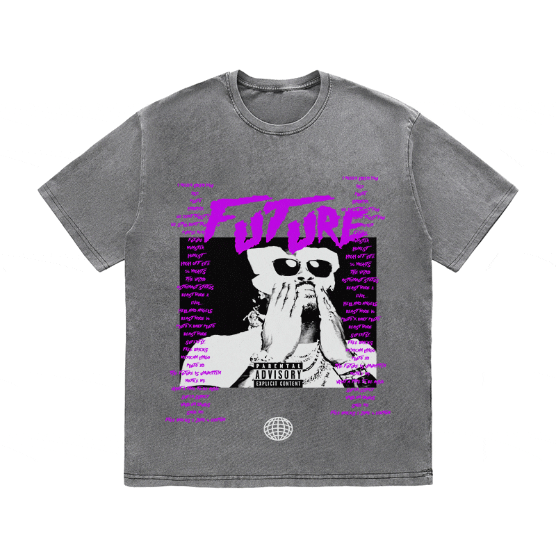 RDMCLOTHINGART tapestry hoodie FUTURE HEAVY WEIGHT COTTON TEE-8931