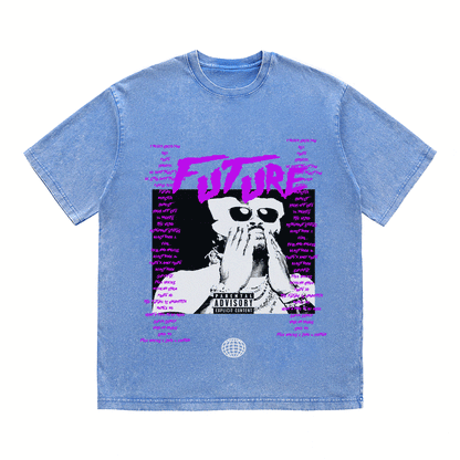 RDMCLOTHINGART tapestry hoodie FUTURE HEAVY WEIGHT COTTON TEE-8931