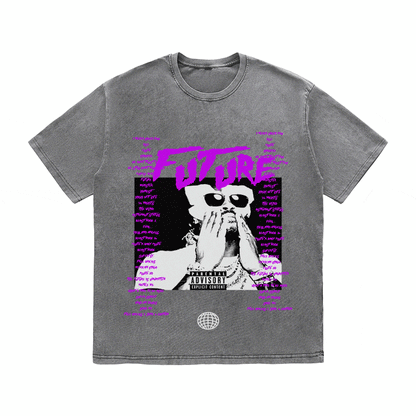 RDMCLOTHINGART tapestry hoodie FUTURE HEAVY WEIGHT COTTON TEE-8931