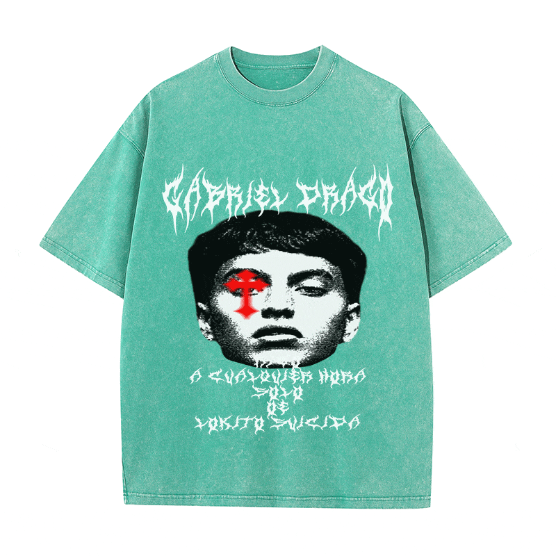 RDMCLOTHINGART tapestry hoodie GABRIEL DRAGO HEAVY WEIGHT COTTON TEE-8903