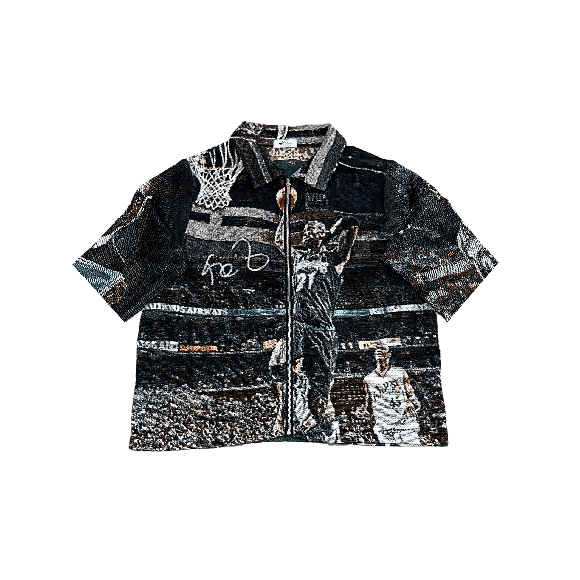 RDMCLOTHINGART tapestry hoodie GARNETT TAPESTRY TEE