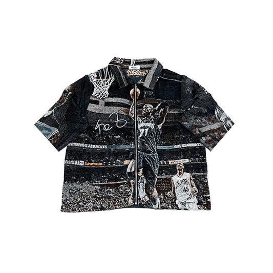 RDMCLOTHINGART tapestry hoodie GARNETT TAPESTRY TEE