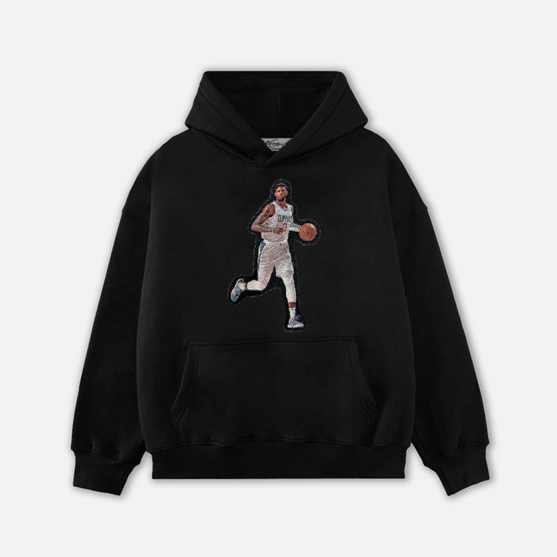 GEORGE TAPESTRY PATCH HOODIE-9027 - RDMCLOTHINGART