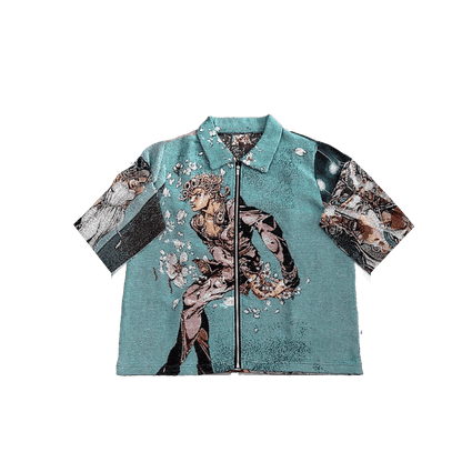 RDMCLOTHINGART tapestry hoodie GIORNO TAPESTRY TEE