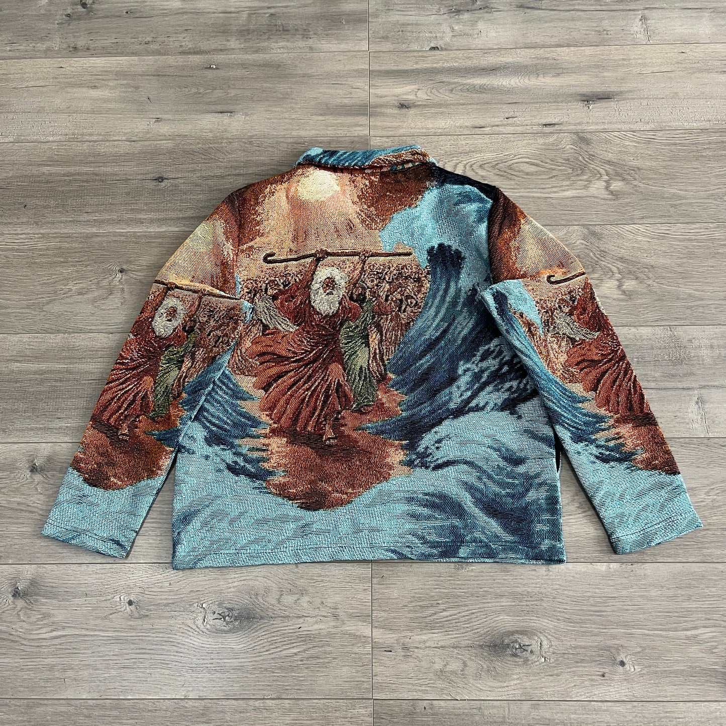 RDMCLOTHINGART tapestry hoodie GOD'S KINGDOM TAPESTRY JACKET