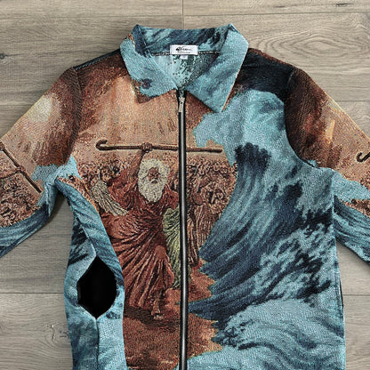 RDMCLOTHINGART tapestry hoodie GOD'S KINGDOM TAPESTRY JACKET