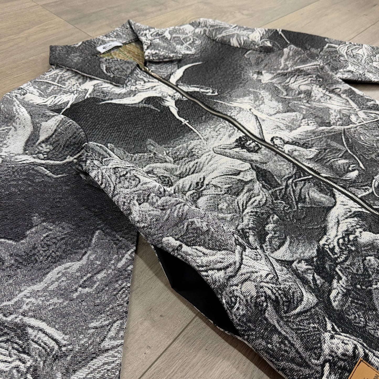 RDMCLOTHINGART tapestry hoodie GOD TAPESTRY JACKET