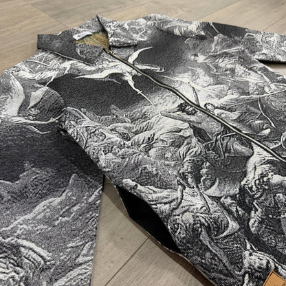 RDMCLOTHINGART tapestry hoodie GOD TAPESTRY JACKET