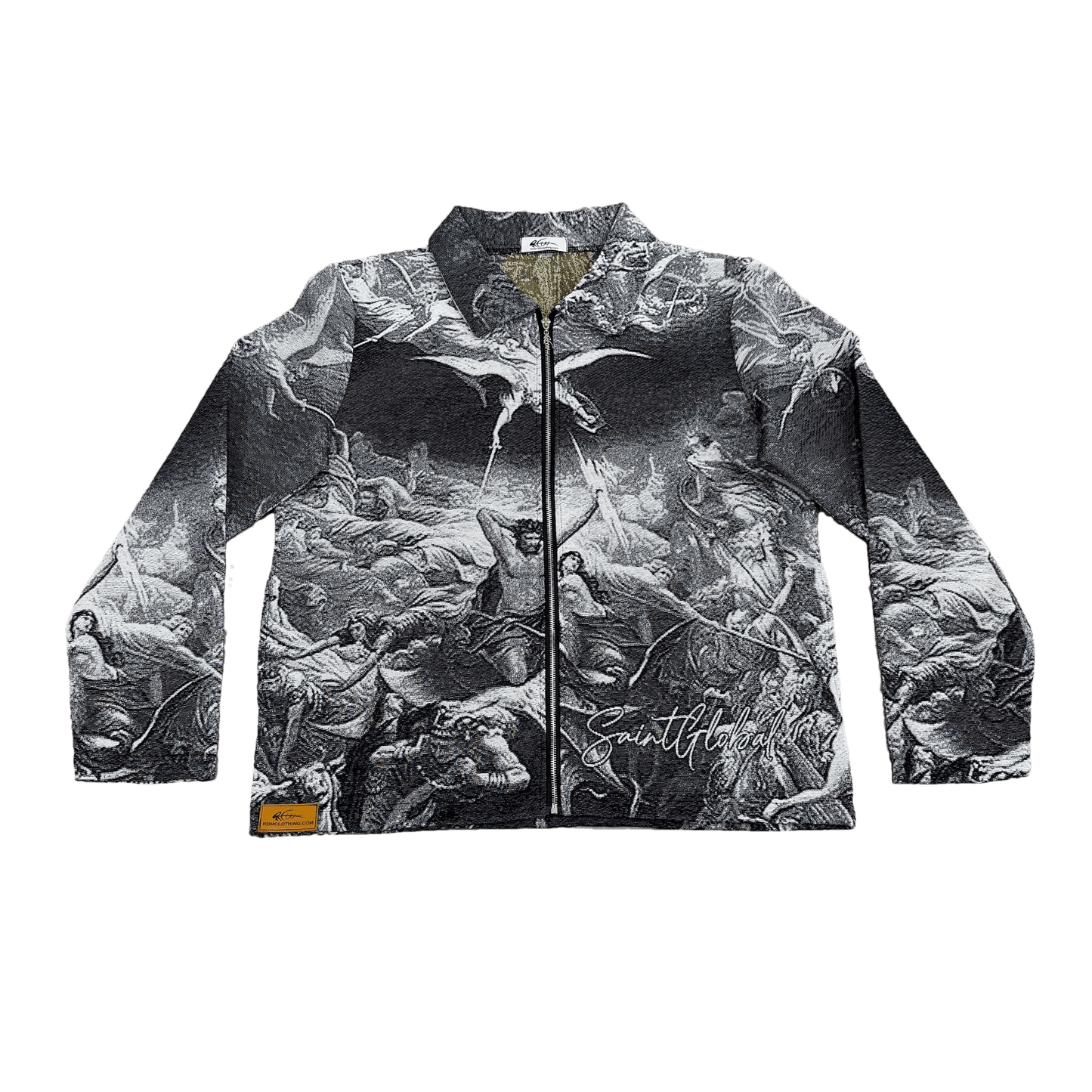 RDMCLOTHINGART tapestry hoodie GOD TAPESTRY JACKET