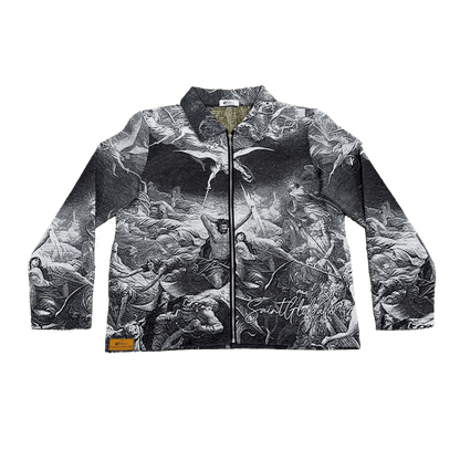 RDMCLOTHINGART tapestry hoodie GOD TAPESTRY JACKET