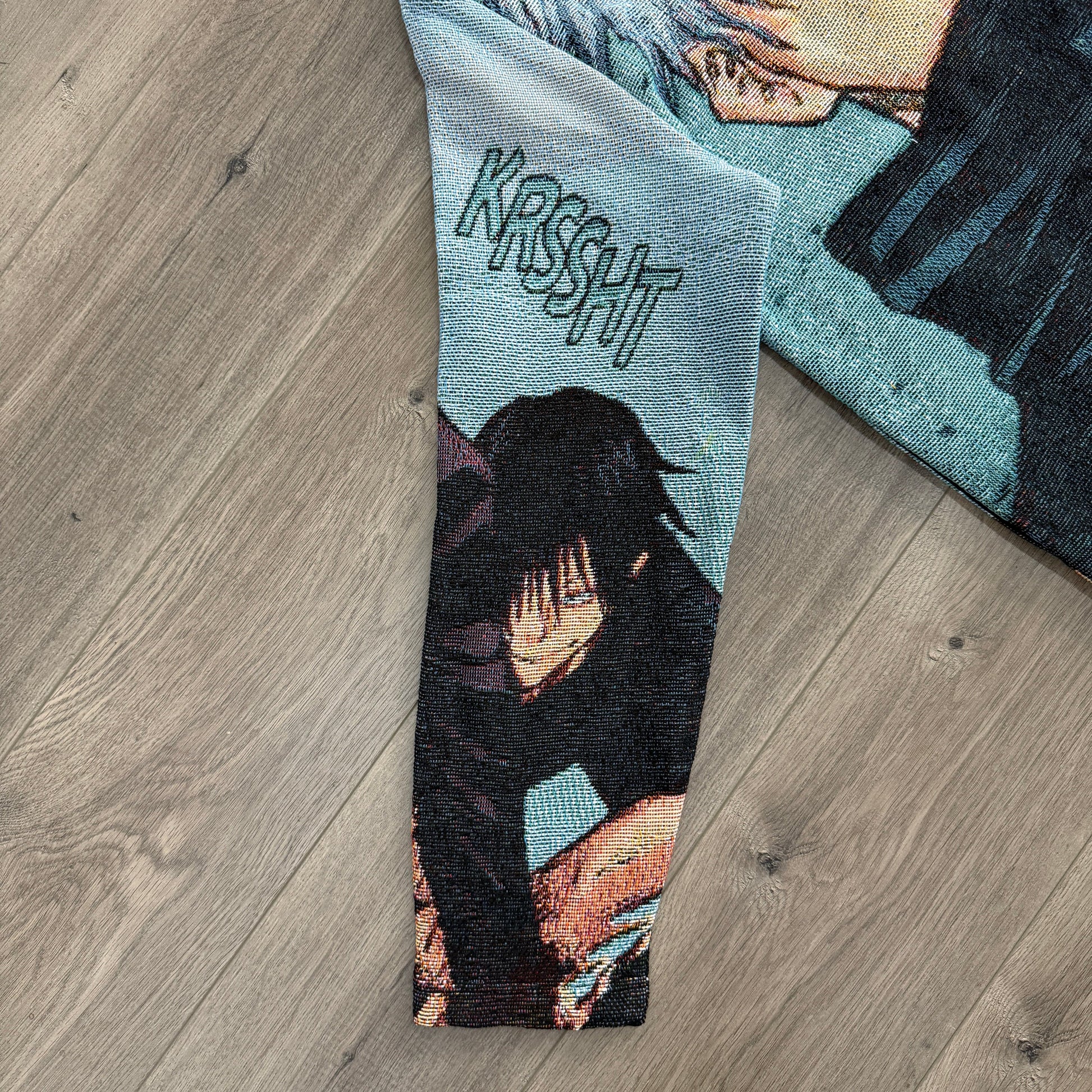 RDMCLOTHINGART tapestry hoodie GOJO VS TOJI TAPESTRY JACKET