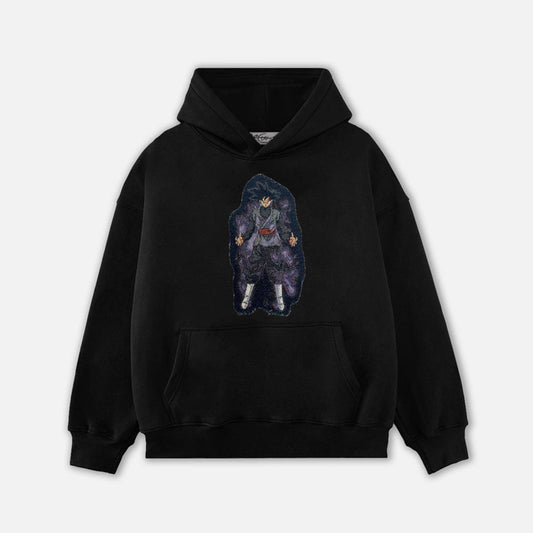 GOKU BLACK TAPESTRY PATCH HOODIE-9084 - RDMCLOTHINGART