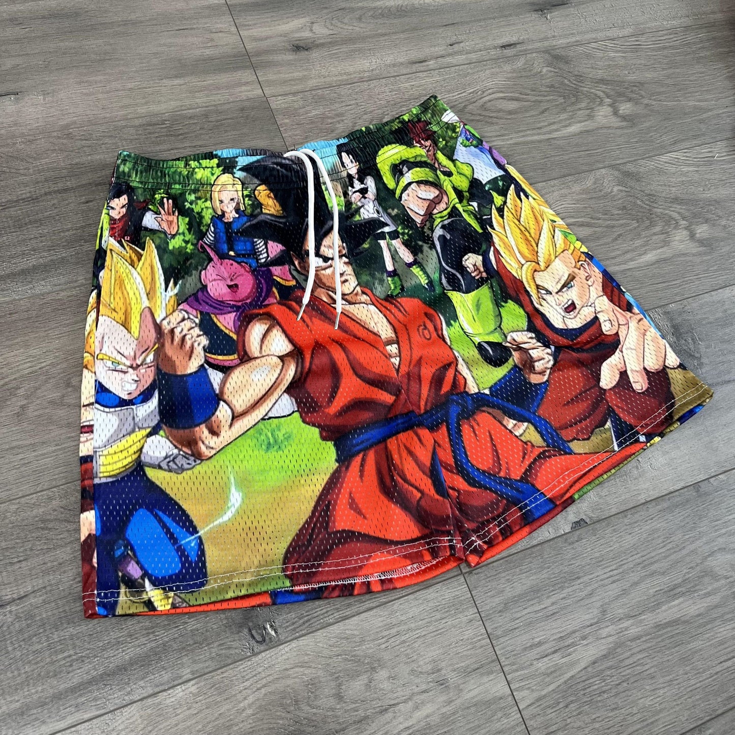 GOKU COLLECTION MESH SHORTS-8686 - RDMCLOTHINGART